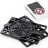 Independent Skateboard Riser Pads Black Plastic 1/8 Inch-1