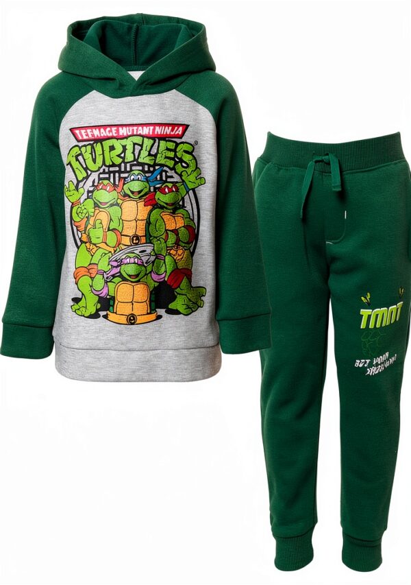 Teenage Mutant Ninja Turtles Boys Hoodie Pants Set Cozy-0