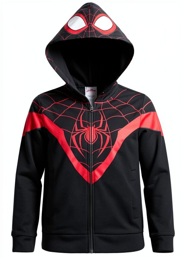 Spider-Man Boys Hoodie Pant Set Marvel Licensed 2 Piece-1