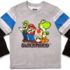 Super Mario Kids Outfit 2-Piece Set Long Sleeve Jogger Pants-2