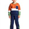 Boys Cotton Blend Sweatsuit Comfortable Casual 4T-12 Years-3