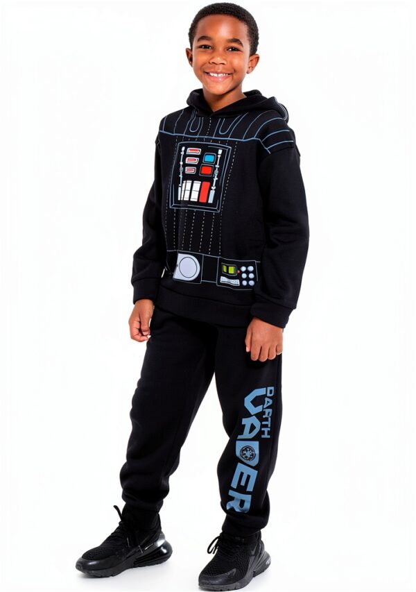 Star Wars Boys Hooded Sweatshirt Pants Set Cozy Licensed-1