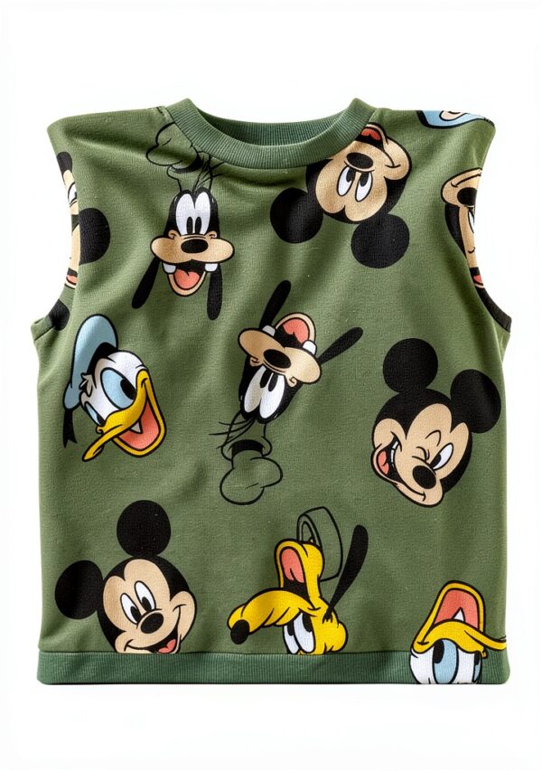 Disney Mickey Mouse Boys Sweatshirt Pants Set Cozy Playwear-3