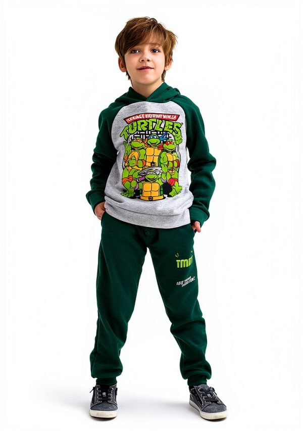Teenage Mutant Ninja Turtles Boys Hoodie Pants Set Cozy-3