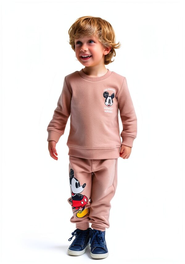 Disney Mickey Mouse Toddler Boys Sweatshirt Pants Set Cozy-1