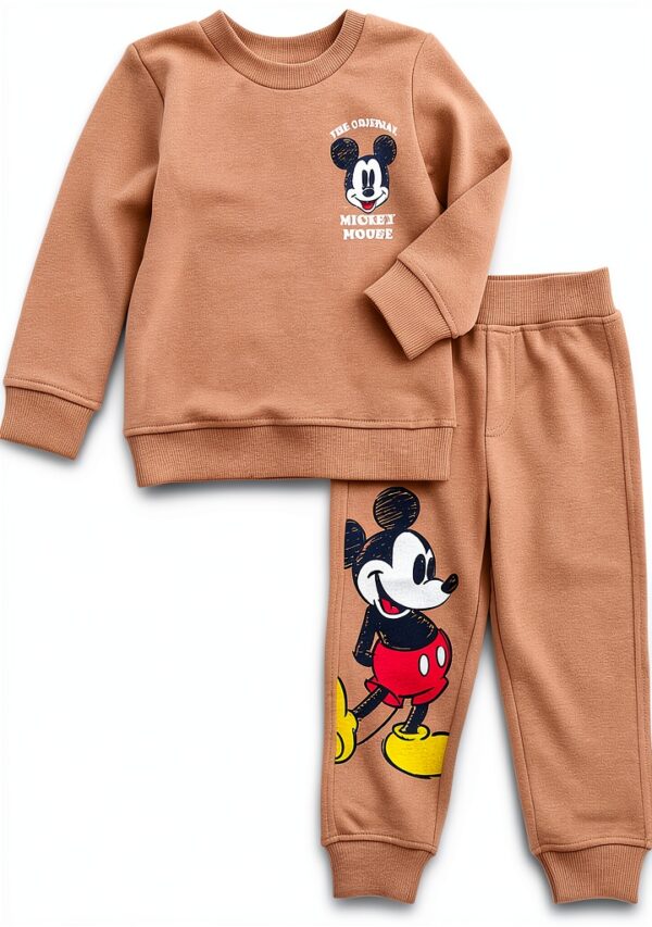 Disney Mickey Mouse Toddler Boys Sweatshirt Pants Set Cozy-0