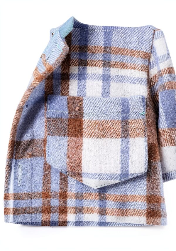 Boys Flannel Hoodie Cargo Sweatpants Set Cozy Durable-5