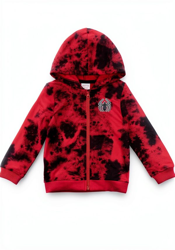 Marvel Spider-Man Hoodie Set Boys Tie Dye French Terry