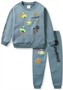 Teenage Mutant Ninja Turtles Boys Sweatshirt Pants Set Green-0