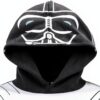 Star Wars Boys Hooded Sweatshirt Pants Set Cozy Licensed-5