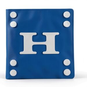 H Block Skateboard Risers Blue Aluminum Wood Longboard-0