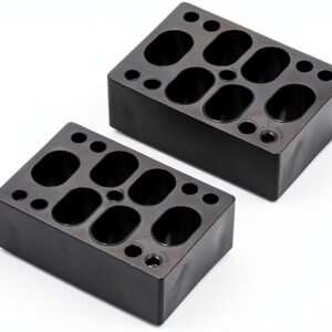 PATIKIL Skateboard Riser Pads Black PP Shock Absorption-0