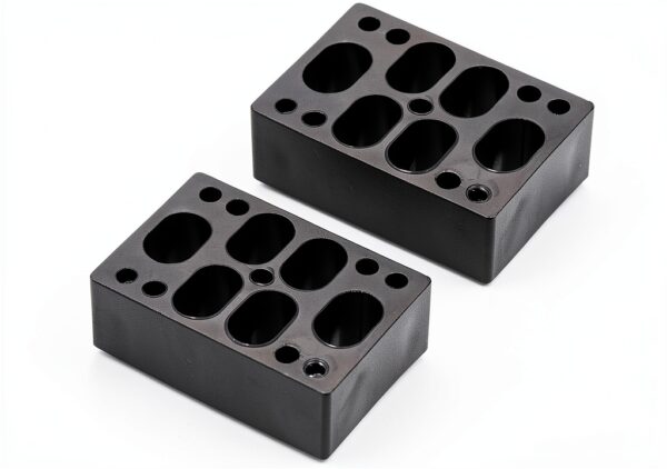 PATIKIL Skateboard Riser Pads Black PP Shock Absorption-0