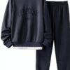 Boys Cotton Blend Hoodie Set BPS063 3D Print Athletic Wear-0