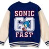 Bentex Sonic The Hedgehog Boys Jacket Pants Set Blue-4
