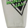 Monster Jam Boys Hooded Sweatshirt Pants Set Gray Light Gray-5