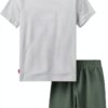 Levis Boys Short Sets 2 Piece Cotton Casual Outfit-1
