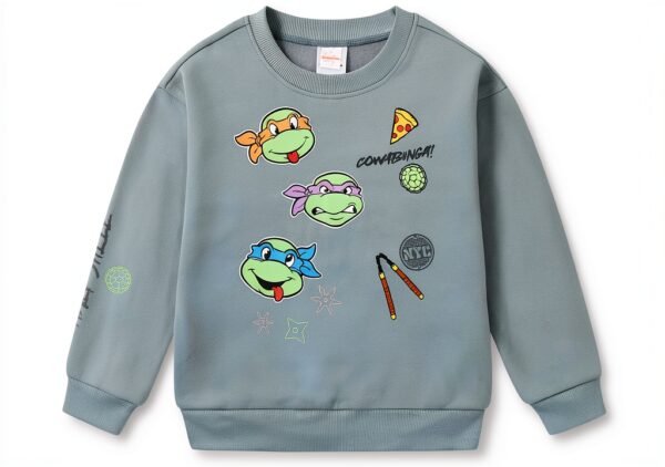 Teenage Mutant Ninja Turtles Boys Sweatshirt Pants Set Green-1