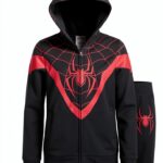 Spider-Man Boys Hoodie Pant Set Marvel Licensed 2 Piece-0