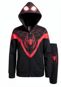 Spider-Man Boys Hoodie Pant Set Marvel Licensed 2 Piece-0