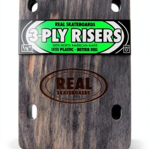 Real Skateboard Risers 3-Ply Maple Venture Truck Fit-0