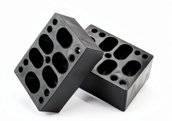 PATIKIL Skateboard Riser Pads Black PP Shock Absorption-3