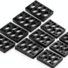 PATIKIL Skateboard Risers PP Shock Pads 10 Pcs Set-0