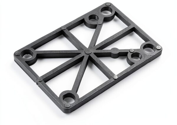 PATIKIL Skateboard Riser Pads PP Material Shock Absorption-1