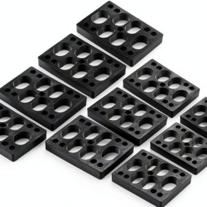 PATIKIL Skateboard Risers PP Shock Pads 10 Pcs Set-0