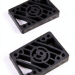 Skateboard Risers Sector 9 Black Recycled Plastic Street-0