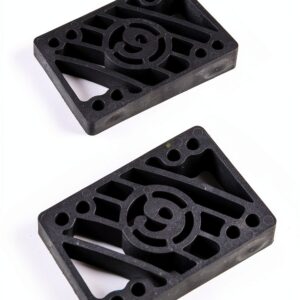 Skateboard Risers Sector 9 Black Recycled Plastic Street-0