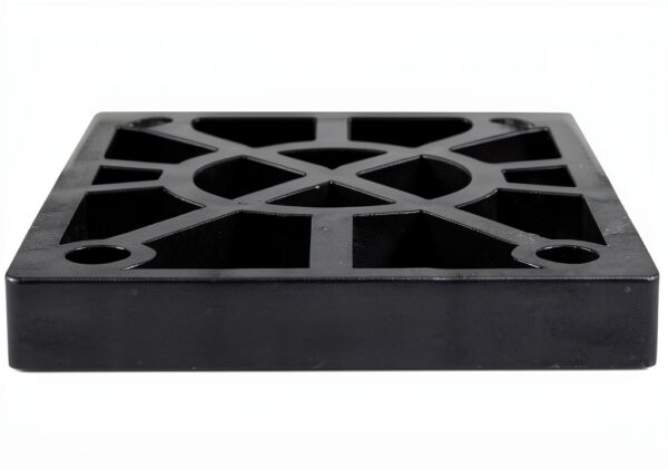 H Block Skateboard Risers Hard Plastic Angled Design-3