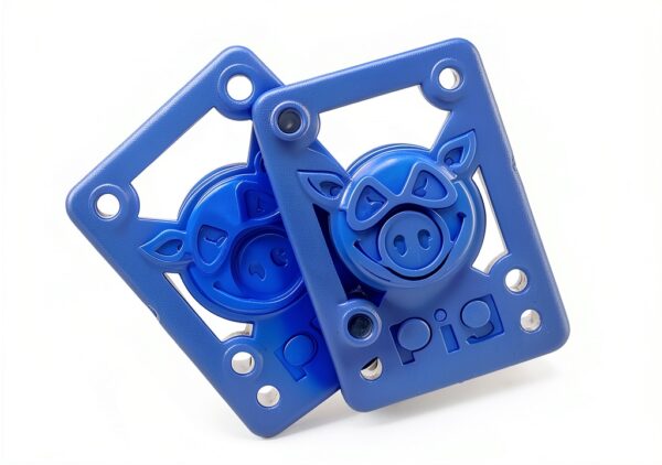 Skateboard Risers Blue Rubber Shock Pads Generic Brand-0