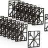 PATIKIL Skateboard Riser Pads PP Material Shock Absorption-0