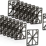 PATIKIL Skateboard Riser Pads PP Material Shock Absorption-0