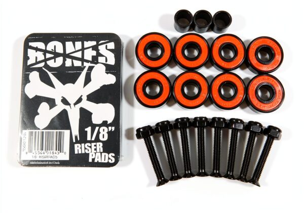 Bones Skateboard Risers Durable Design for Smooth Riding-0