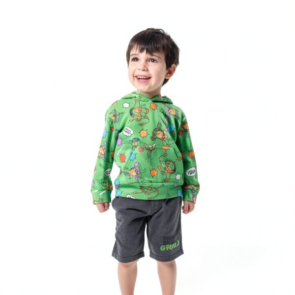 Teenage Mutant Ninja Turtles Boys Hoodie Pants Set Cozy-2