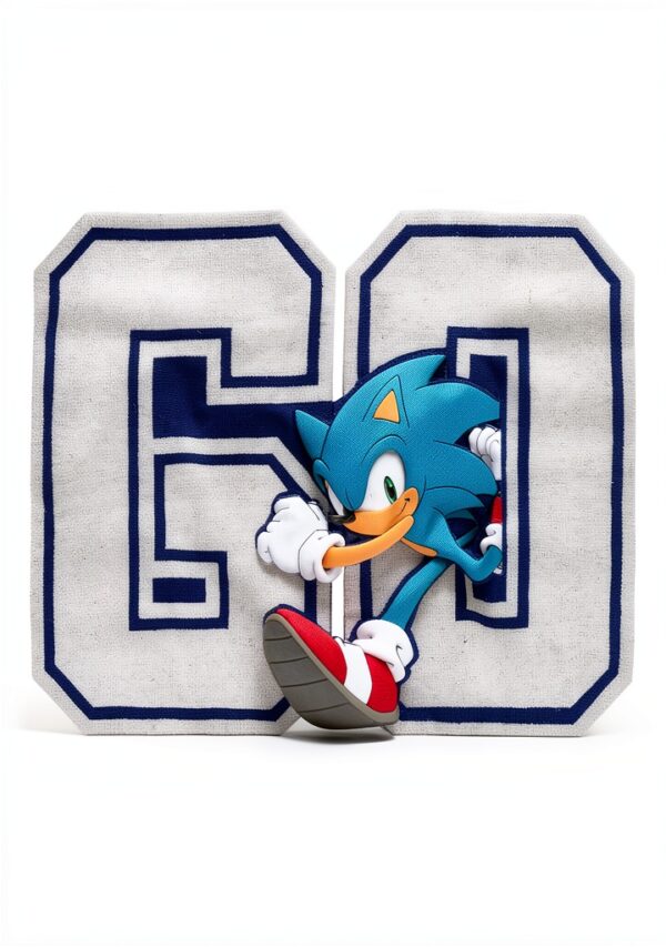 Bentex Sonic The Hedgehog Boys Jacket Pants Set Blue-5