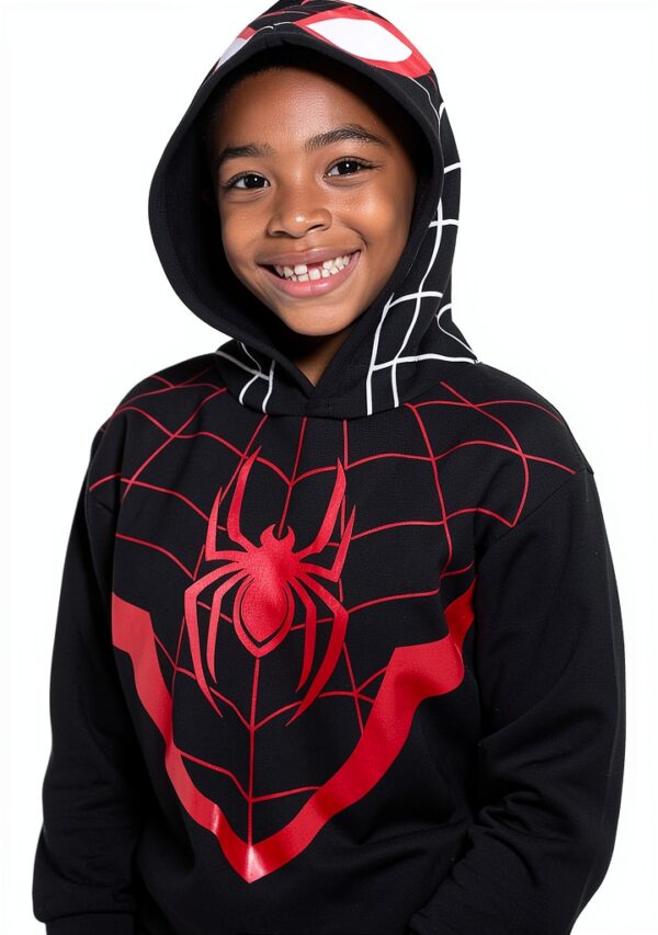 Marvel Boys Hooded Sweatshirt Pants Set Soft Comfy Playwear-2