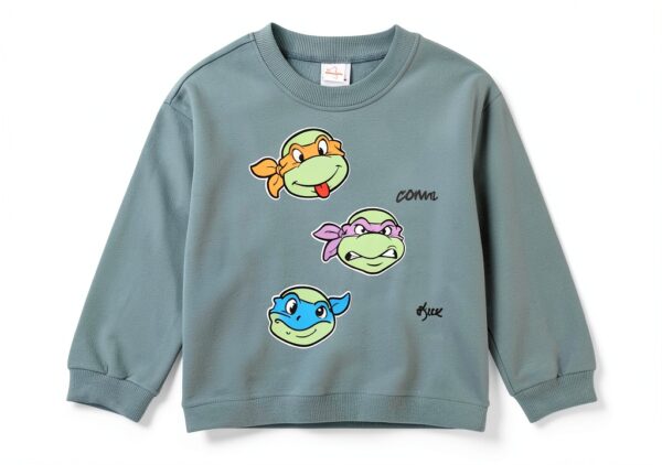 Teenage Mutant Ninja Turtles Boys Sweatshirt Pants Set Green-3