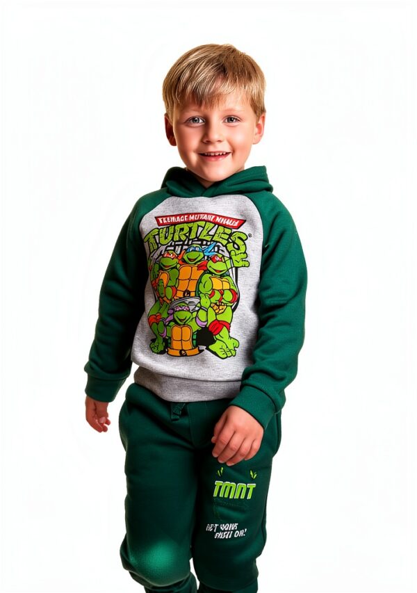 Teenage Mutant Ninja Turtles Boys Hoodie Pants Set Cozy-1