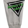 Monster Jam Boys Hooded Sweatshirt Pants Set Gray Light Gray-4