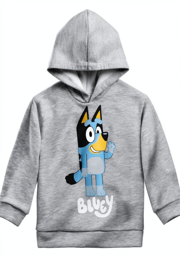 Bluey Boys Hooded Sweatshirt Set Soft Long Sleeve Graphic-2