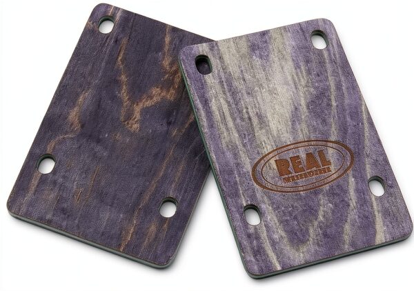 Real Skateboard Risers 3-Ply Maple Venture Truck Fit-1