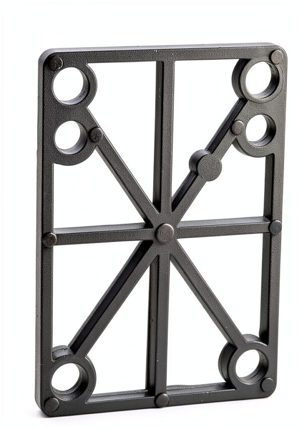 PATIKIL Skateboard Riser Pads PP Material Shock Absorption-2