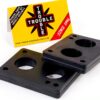 Skateboard Risers Rubber Pads Trouble Shock Absorbing-0