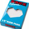 KRUX Skateboard Riser Pads Durable White Performance Trucks-0