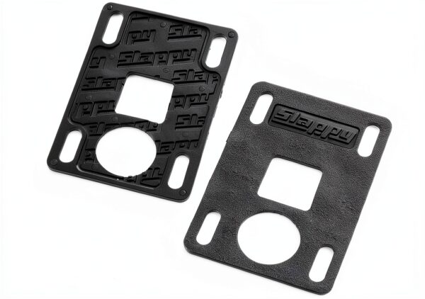 Slappy Slabs 2mm Low Risers Skateboard Plastic Youth Black-1