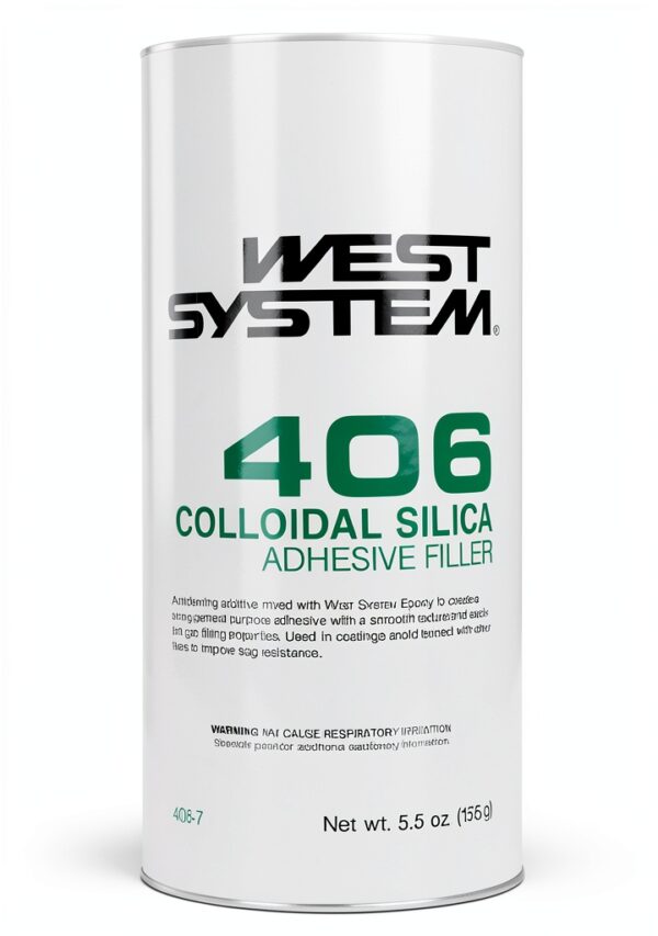 West System 406-7 Collodial Silica 5.5oz, off-white-0