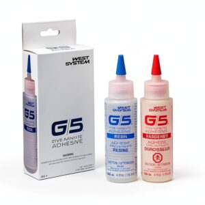 WEST System 865-4 G/5 Five Minute Epoxy Adhesive 8 fl oz Resin-0